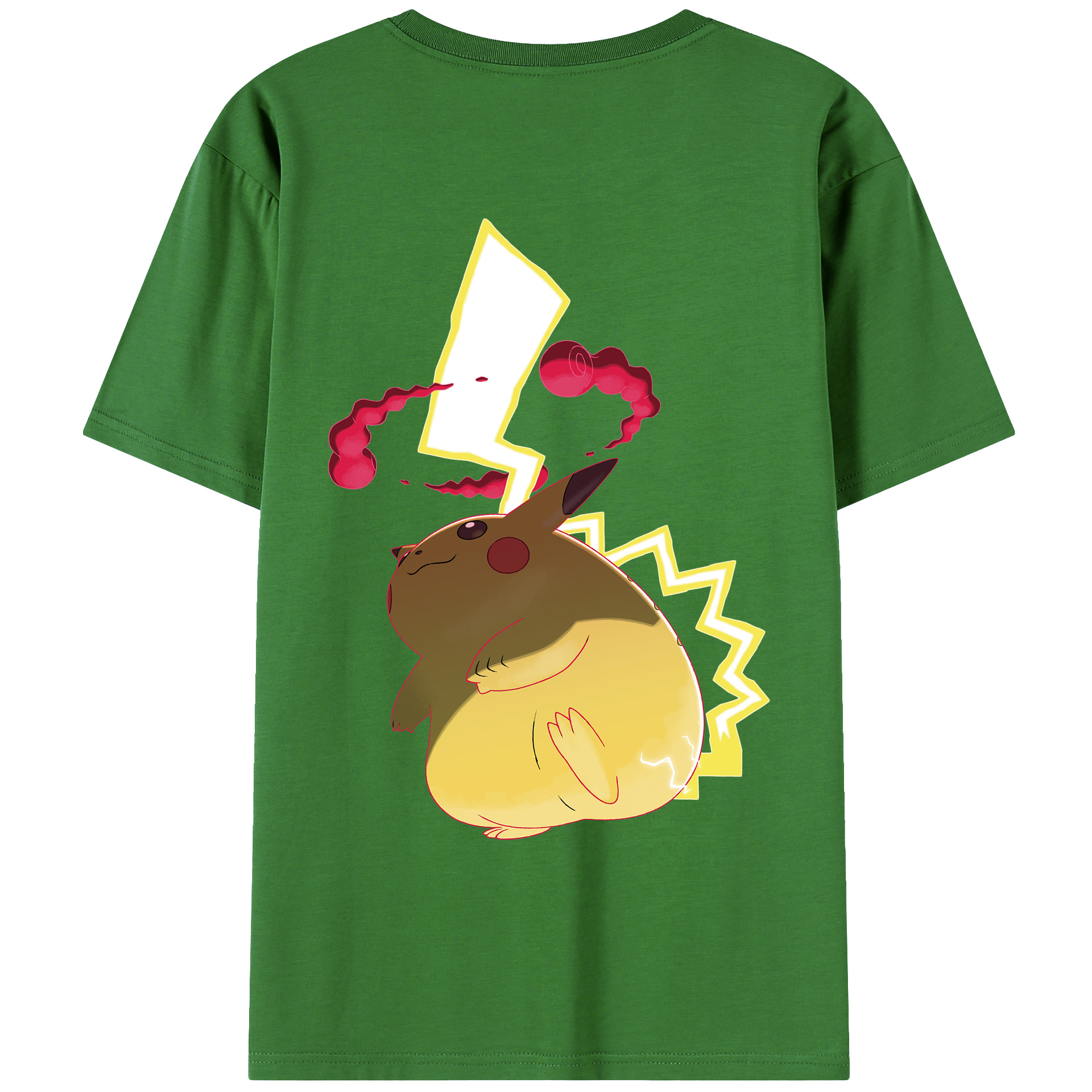 （画像用） ポケットモンスター Pokémon レディース半袖Tシャツ(バックプリント)